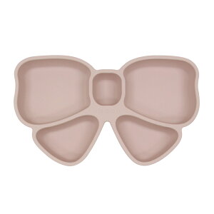 離乳食プレート リボンデザイン ベビー食器 離乳食 シリコン 離乳食食器 出産祝い 赤ちゃん プレゼント ギフト ROCOU ロコユー