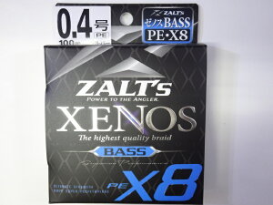 ���C���V�X�e���@�U���c�@�[�m�XX8�@XENOS X8 BASS�@#12lb�@0.4��(100m)�@PE���C���y���[���։z