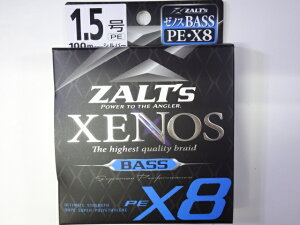 ���C���V�X�e���@�U���c�@�[�m�XX8�@XENOS X8 BASS�@#30lb�@1.5��(100m)�@PE���C���y���[���։z
