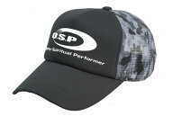 オーエスピー　O.S.Pロゴメッシュキャップ　#チャコールカモ