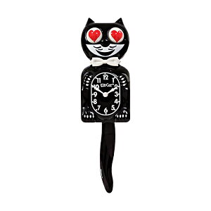 Kit-Cat Klock �L�b�g�L���b�g�N���b�N �N���b�V�b�N�u���b�N �n�[�g�A�C BC-1-Heart