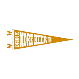 OXFORD PENNANT ペナント DRINK MORE BEER Pennant