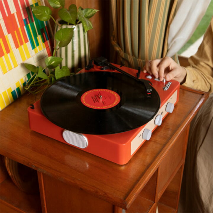 楽天市場】Gadhouse レコードプレーヤー Brad Retro record（TANGERINE 