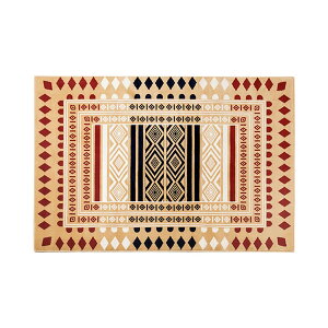 BRID �t�H�[�N���O FOLK RUG by WILTON we. 120×180cm�i001254�j�x�[�W��