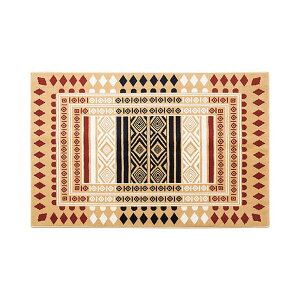 BRID �t�H�[�N���O FOLK RUG by WILTON we. 85×130cm�i001253�j�x�[�W��