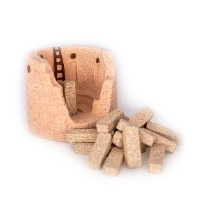 Incienso de Santa Fe �L�o Kiva Natural Wood Incense Burner �C���Z���X�o�[�i�[ ���̓V�R�ؐ������t��