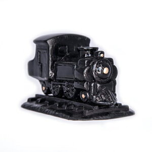 Incienso de Santa Fe ブラック スチーム エンジン Black Steam Engine Natural Wood Incense Burner インセンスバーナー 松の天然木製お香付き