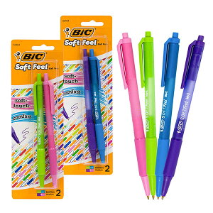 BIC SoftFeel�}�[�J�[(2PC)�A�\�[�g �����_���J���[�i�J���[�w��s�j4S-85917 53404
