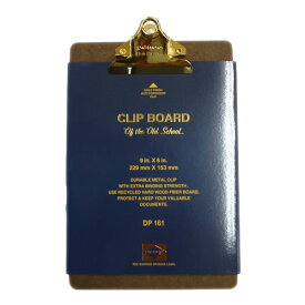 PENCO クリップボード オールドスクール ゴールド A5 (DP161)