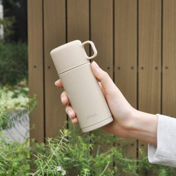 GENIAL アンティム INTIME コップ付き保冷保温ボトル 200ml