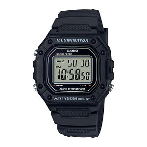 CASIO �����Y�f�W�^���r���v W-218H-1AVDF