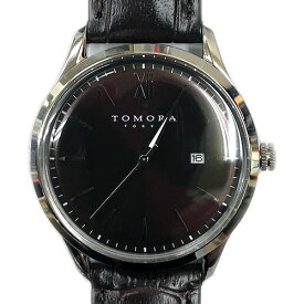 TOMORA メンズ腕時計 Classic Date T-1605S-SBR ブラウン