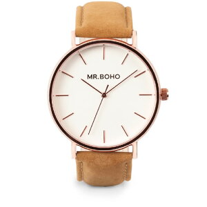 Mr.BOHO �~�X�^�[�{�[�z�[ CLASSIC METALLIC STRAP BOVINE LEATHER �r���v 5�C���h�� 19-CW