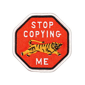 OXFORD PENNANT パッチ Stop Copying Me Embroidered Patch
