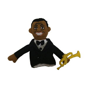 U.P.G. �w�l�` ���C�E�A�[���X�g�����O Finger Puppet Louis Armstrong 2186