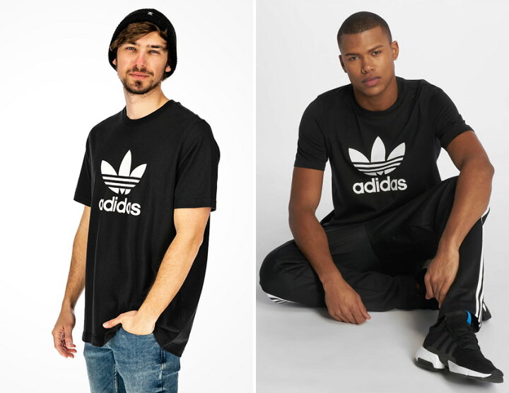 楽天市場 ネコポス送料無料 Adidas Originals アディダス オリジナルス Tシャツ メンズ レディース ユニセックス 半袖 ロゴ 綿100 ブランド 黒 ブラック カジュアル スポーツ ストリート Trefoil 三つ葉 Ekf76 Cw0709 Rodeo Bros 2nd ロデオブロス