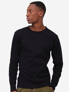 AVIREX �A�r���b�N�X T�V���c �N���[�l�b�N ���� �f�C���[�E�F�A RIB L/S T-SHIRT ���u �u���b�N �z���C�g �R�� �h�L 7834930019 6153481