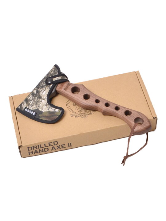 楽天市場】BALLISTICS バリスティックス DRILLED HAND AXE II ドリルド 