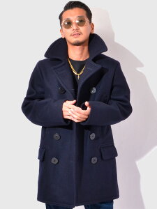 BUZZ RICKSON'S oYN\Y s[R[g Y fB[X jZbNX ~^[ WPbg O PR[g ENLISTED MAN`S OVERCOAT 1910'S TYPE PEA COAT LONG MODEL { mG^[vCY E