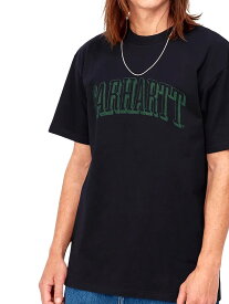 【在庫処分】Carhartt WIP カーハート Tシャツ レディース メンズ 半袖 綿100% おしゃれ かわいい シンプル ブランド 大きいサイズ S/S SCRAWL SCRIPT T-SHIRT ワークインプログレス ワンポイント スクロールスクリプトTシャツ オーガニックコットン ルーズフィット I031025