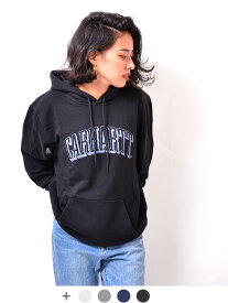 【在庫処分】Carhartt WIP カーハート パーカー レディース メンズ おしゃれ かわいい シンプル 大きいサイズ HOODED SCRAWL SWEATSHIRT プルパーカー スウェット ロゴ カレッジロゴ ワークインプログレス ワンポイント ロゴ ペア リンクコーデ I030942