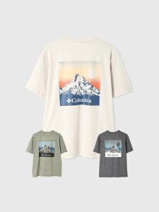 �y�l�R�|�X���������zColumbia �R�����r�A T�V���c �����Y ���f�B�[�X ���� �u�����h �傫���T�C�Y ���j�Z�b�N�X �V���v�� �J�W���A�� �X�|�[�c Kwick Hike Back Graphic SS Tee ���� ���O�� �L�����v �t