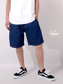 COOKMAN クックマン シェフパンツ ショートパンツ chef pants メンズ レディース 男女兼用 おしゃれ かわいい Chef Short Pants Denim ハーフパンツ ショーツ コックマン デニム 231-01828