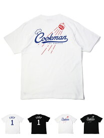 【ネコポス送料無料】COOKMAN クックマン Tシャツ メンズ レディース 半袖 ブランド スポーツ カジュアル 大きいサイズ 綿100% Ballpark T-shirts Collection ユニフォーム 背番号 ユニセックス おしゃれ 二グロリーグ ベースボールコレクション NEGRO LEAGUES 231-34001-2