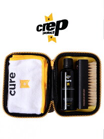 Crep Protect クレッププロテクト クレップ シューケアキット SHOE CURE KIT 靴 スニーカー スエード 革 天然皮革 合成皮革 キャンバス ナイロン シューズ用合成洗剤 ブラシ クリーニングクロス ケース入り ケア用品 6065-2901