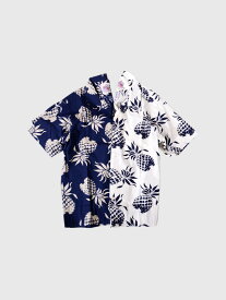 SUN SURF サンサーフ デューク・カハナモク DUKE KAHANAMOKU アロハ アロハシャツ パイナップル メンズ レディース ユニセックス DUKES PINEAPPLE S/S COTTON OPEN SHIRT 東洋エンタープライズ 日本製 地上より永遠に DK37811