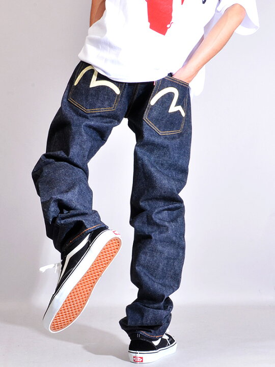 楽天市場】EVISU エヴィス ジーンズ デニム Lot.2000 NO1 トラ耳 