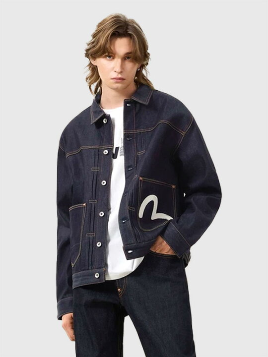 楽天市場】EVISU エヴィス ジーンズ カモメ エビス デニムジャケット G 
