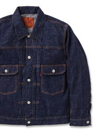 FULLCOUNT フルカウント デニム ジャケット メンズ レディース Gジャン 2nd モデル 13.7oz Type2 Denim Jacket タイプ 2 デニムジャケット 13.7オンス ワンウォッシュ 国産 日本製 ジンバブエコットン ワークウエア アメカジ 2102