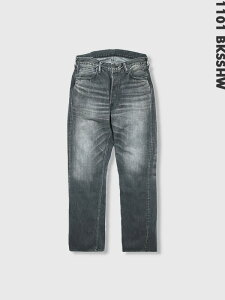 FULLCOUNT 1101SS Dartford �W�[���Y �� 100% 11.5oz �X�g���[�g ���M�����[�X�g���[�g �X�[�p�[�X���[�X �W���o�u�G 1101BKSSHW Straight Black Selvedge Denim Dartford Super Smooth