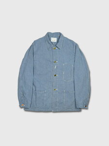 FULLCOUNT �t���J�E���g �J�o�[�I�[�� �����Y ���f�B�[�X �t Early 1900s Pin Head Chore Jacket �s���w�b�h �`���A �W���P�b�g �ό`�{�^�� �`�F���W�{�^�� ������� ���������� ���킢�� �u�����h �� 100