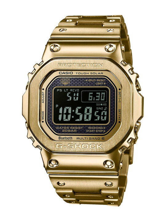 楽天市場 G Shock Gショック 時計 腕時計 メンズ レディース おしゃれ シンプル カシオ 防水 Full Metal Gmw B5000 Series デジタル タフソーラー ソーラー充電システム キムタク着用 カジュアル フォーマル スーツ スポーツ ジム Gmw B5000gd 9jf Rodeo Bros 2nd