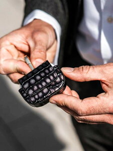 【在庫処分】GOLDBLACK ゴールドブラック airpods pro カバー エアポッズプロ ケース おしゃれ かわいい メンズ レディース 本革 レザー エンボス加工 クロコ柄 AIRPODS PRO MILANO 収納 保護 アクセサリ