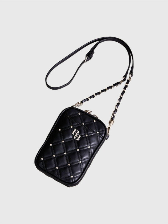 GYDA GG bijou quilting ミニショルダーBAG オフホワイト GYDA 