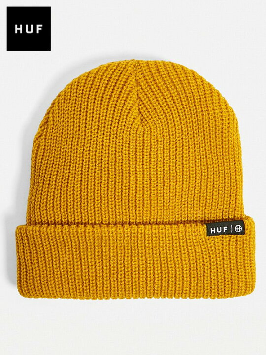 楽天市場 ゆうメール便送料無料 Huf ハフ キャップ ニット帽 メンズ レディース ユニセックス 帽子 Usual Beanie ピスネーム ロゴ パッチ オシャレ シンプル ニットキャップ ワッチキャップ ビーニー ストリート リンクコーデ Bn S Rodeo Bros 2nd ロデオブロス
