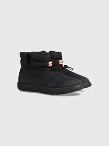 HUNTER n^[ u[c jZbNX R[W[ pt TCh xg u[eB[ H t[X [V[Y AEghA UFS7112WW In/Out Cozy Puff Side Vent Booties