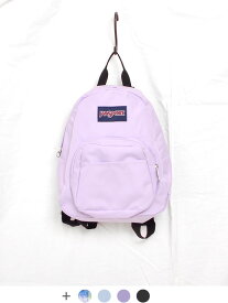 JANSPORT ジャンスポーツ リュック リュックサック レディース メンズ ユニセックス ミニリュック 女の子 男の子 ブランド キッズ 小学生 中学生 高校生 大学生 小さめ ハーフパイント 17L サブバッグ ブラック パステルライラック ブルーダスク JS00TDH