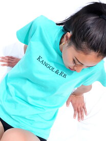 【ネコポス送料無料】KANGOL カンゴール Tシャツ メンズ レディース 半袖 ブランド 大きいサイズ ゆったり スポーツ カジュアル おしゃれ かわいい 綿100% 白 黒 ロゴ 刺繍 オリジナルデザイン ペールトーンカラー ネオンカラー シャーベットカラー ARKG-2102