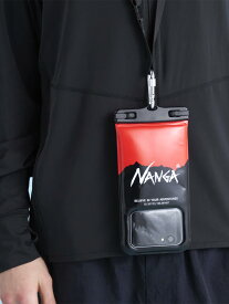 NANGA ナンガ スマホケース FLOATING PHONE PROTECT CASE フローティング フォン プロテクトケース 防水ケース おしゃれ かっこいい アウトドア 海 川 湖 キャンプ 登山 防水 水に浮く 防塵機能 収納ポケット付き ショルダーストラップ カラビナ NA2454-3A510-Z