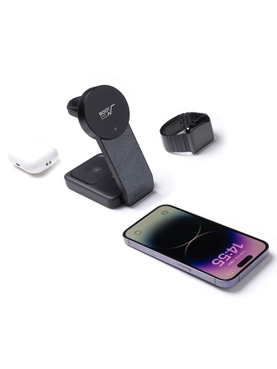 楽天市場】ROOT CO ルートコー スマホ 充電器 ワイヤレス PLAY EZ Fold 