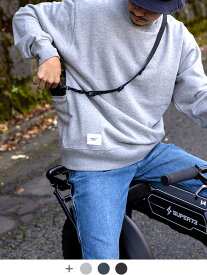 ROOT CO ルートコー スウェット トレーナー メンズ　レディース 無地 ブランド 綿100% ユニセックス PLAY UTILITY BACK POCKET Crewneck Sweat バックポケット アウトドア キャンプ タウンユース バーベキュー 釣り USAコットン ゆったり 大きいサイズ PUBC-441