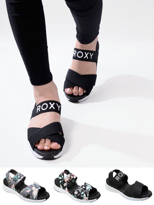 楽天市場 Roxy ロキシー サンダル レディース 厚底 つっかけ おしゃれ かわいい スポーツサンダル スポサン Freely 2 ビーチ プール 海 アウトドア ブランド レジャー 花柄 迷彩 クロ カモフラ 歩きやすい コンフォートサンダル 軽量 Rsd1502 Rodeo Bros 2nd