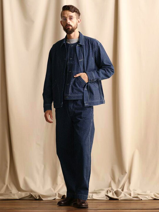 楽天市場】Schott ショット ヒッコリーストライプ パンツ メンズ 