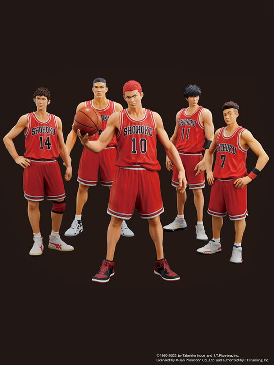 楽天市場 Slam Dunk スラムダンク フィギュア One And Only Shohoku Starting Member Set 湘北 スターティングメンバ セット 5体セット 桜木花道 流川楓 赤木剛憲 三井寿 宮城リョータ バスケットボール バスケ 専用台座 専用ボックス バスケットボールコートイメージ