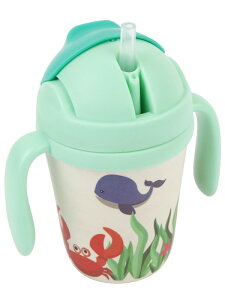 SUNNYLIFE Tj[Ct vX`bN Rbv q  Wt 300ml 킢  ct ECO KIDS SIPPY CUP UNDER THE SEA Xg[t sNjbN AEghA Lv C ObY iCgv