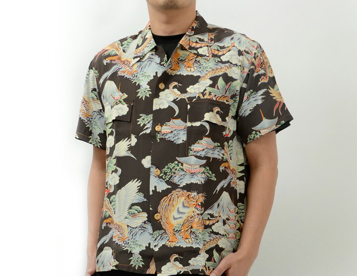 楽天市場】サンサーフ SUN SURF アロハ シャツ 鷲 虎 龍 スペシャル 